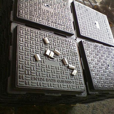 Ductile manhole cover and grate12